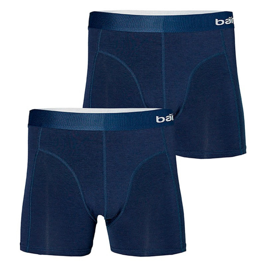 2 pak heren boxer Apollo Bamboe blauw-XXL