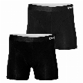 2 pak heren boxer Apollo Bamboe zwart-L
