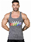 Andrew Christian Banana Rainbow - Tank Grijs