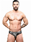 Andrew Christian Brief - MASSIVE Sparkle zwart silver