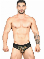 Andrew Christian Commando Mesh Bikini camouflage print