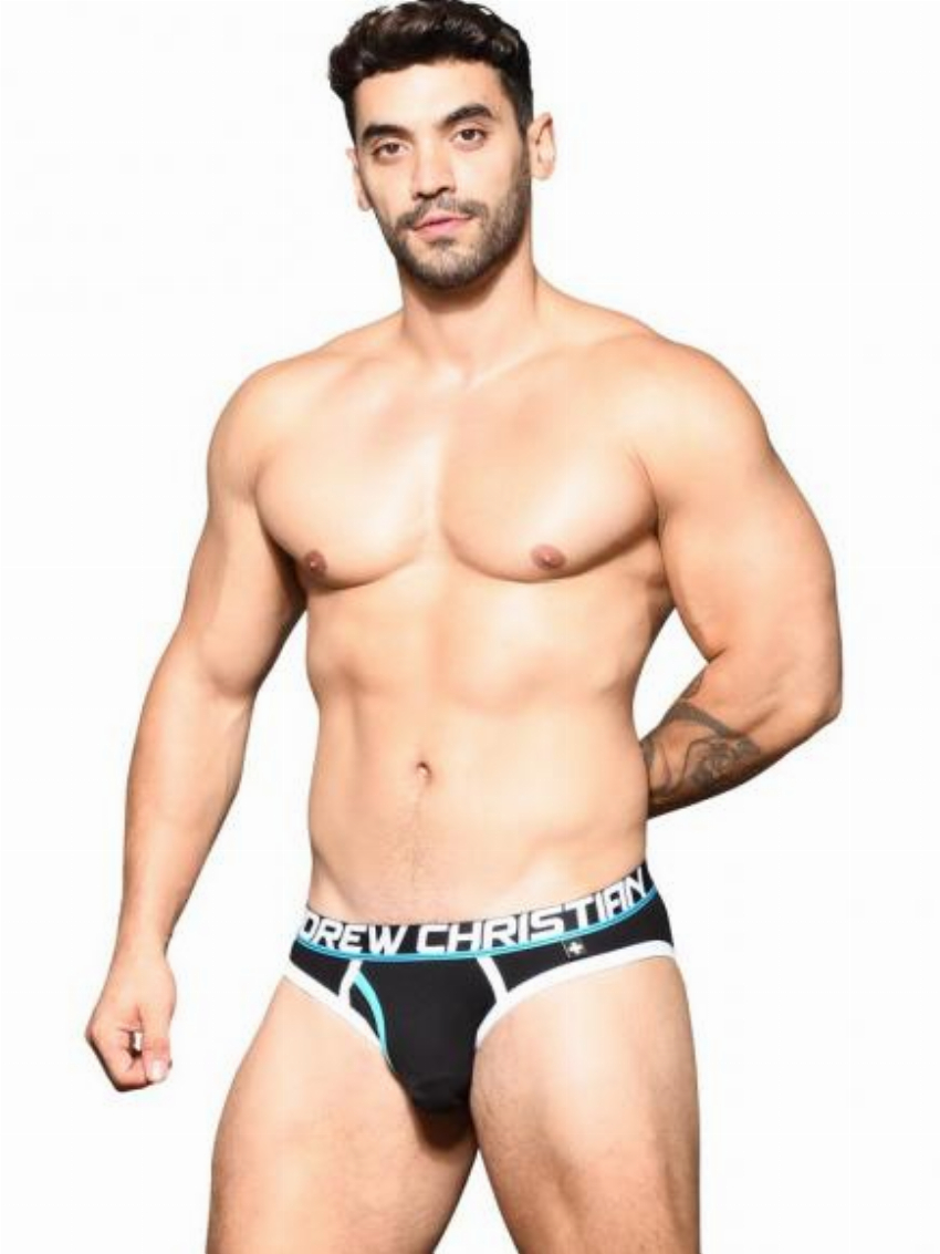Andrew Christian Jock - Fly Locker Room Zwart