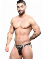 Andrew Christian Jock - MASSIVE Sparkle zwart silver
