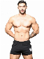 Andrew Christian Phys Ed Shorts Zwart