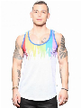 Andrew Christian Pride Drip - Tank print