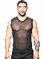 Andrew Christian Sexy Sheer - Sleeveless Zwart Grijs