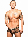 Andrew Christian Sheer Leopard - Boxer Zwart
