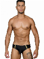 Andrew Christian Zipper Bikini Zwart