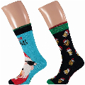 Apollo Apollo Foute Kerstsokken Heren 2-Pack T3