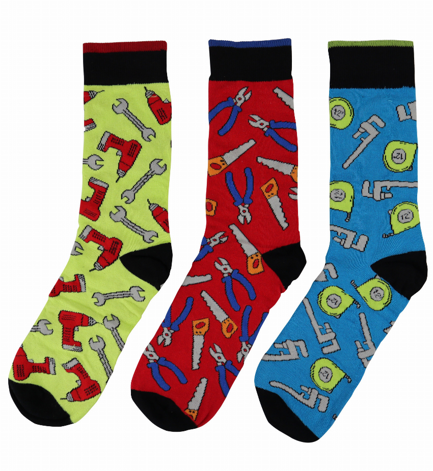 Apollo Apollo Heren Sokken Tools T-A 3-pack