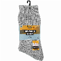 Apollo Apollo Noorse Sokken Grijs Terry 3-pack