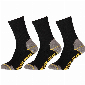 Apollo Apollo Worker Sokken Zwart 3-pack