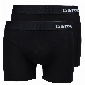 Apollo Bamboe Boxershort Heren Zwart 2-Pack