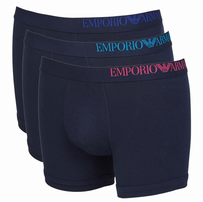 Armani boxershorts met logoband 3-pack