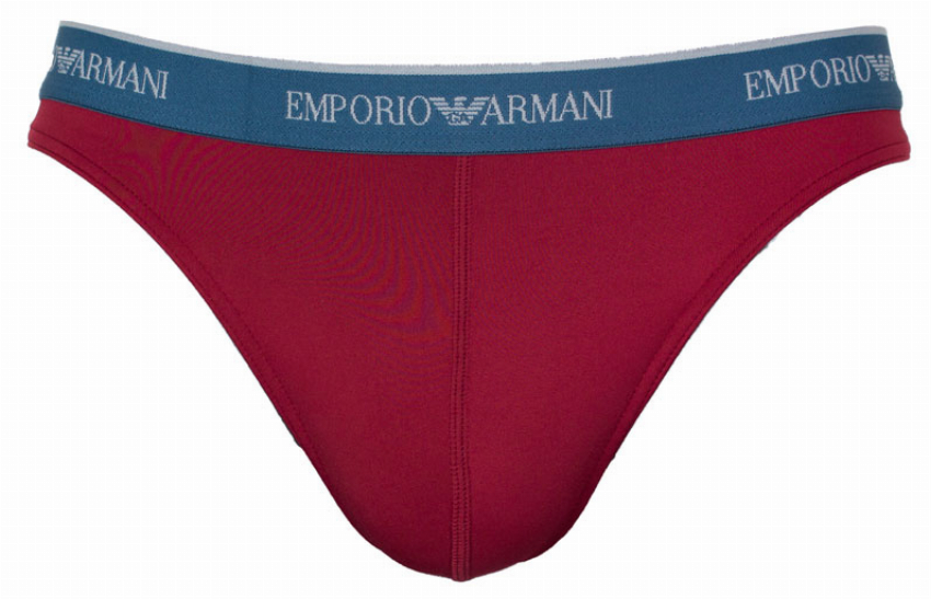 Armani Herenstring microfiber rood