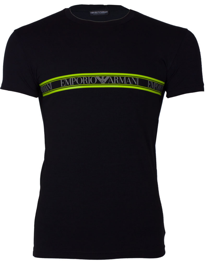Armani T-shirt GA met groen logo