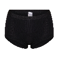 Beeren dames short met badstof kruisje-S-Zwart