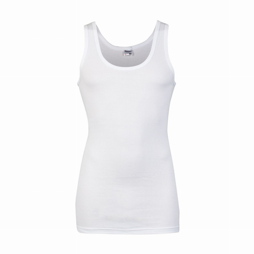 Beeren heren hemd 100% katoen M3000 wit-XXL-Wit