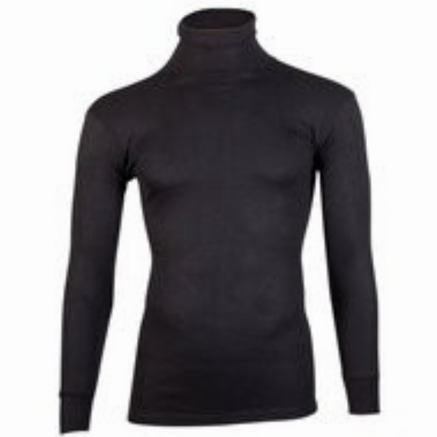 Beeren thermo shirt Kol lange mouw-XXL-Zwart