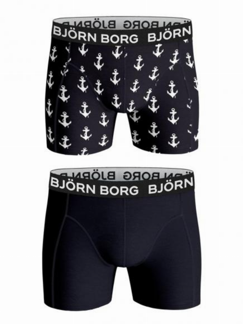 Bj rn Borg Core Shorts - 2 pack night sky