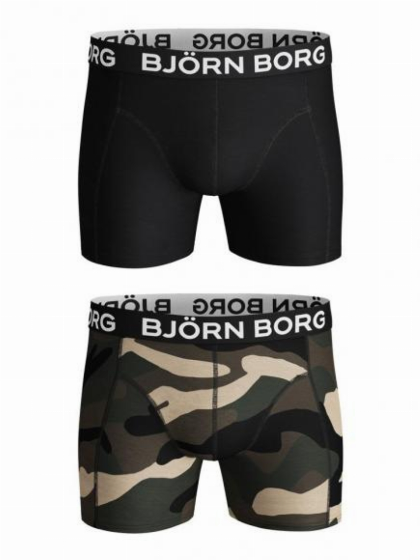 Bj rn Borg Core Shorts - 2 pack Zwart