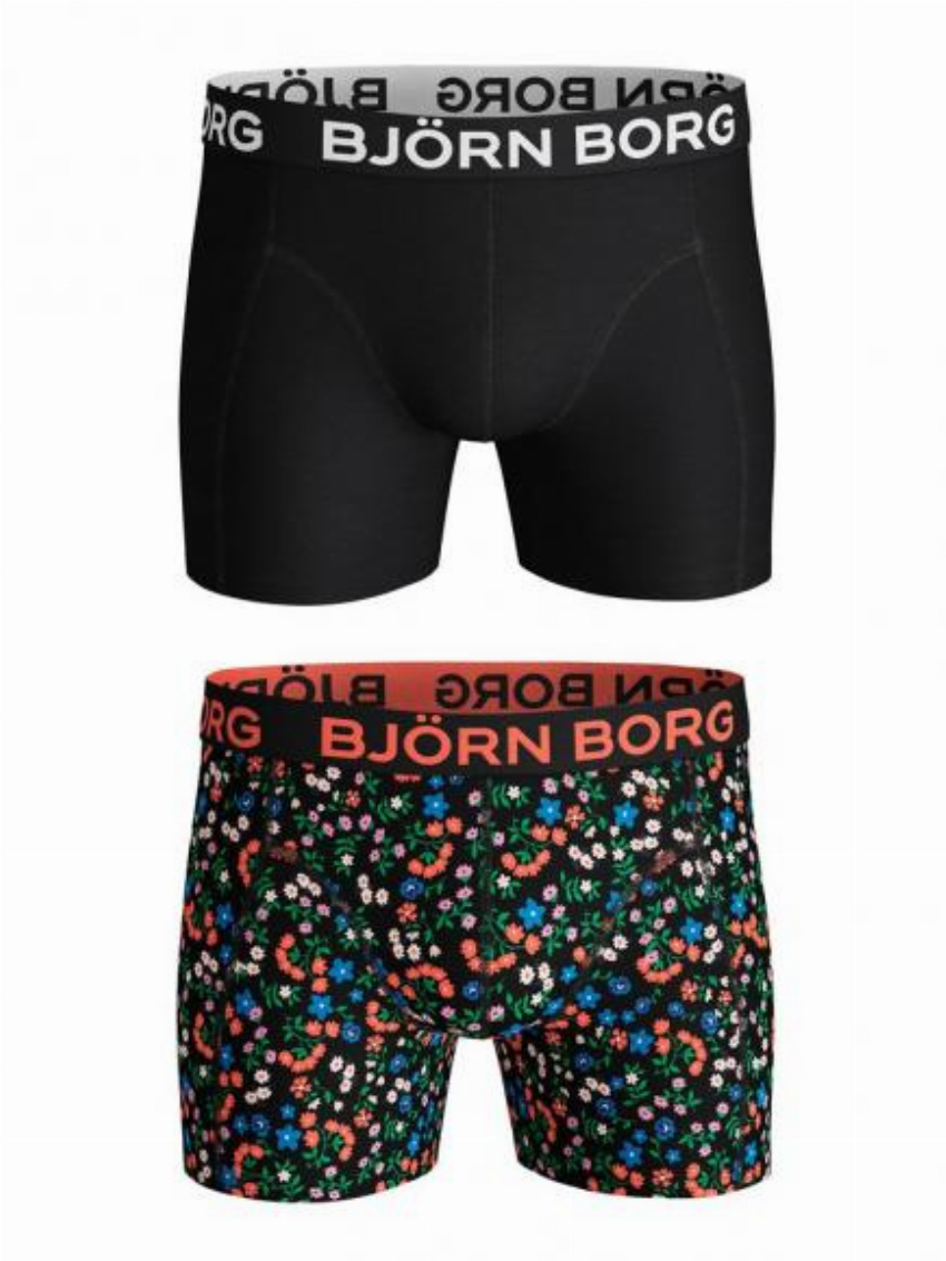 Bj rn Borg Core Shorts - 2 pack zwart beauty