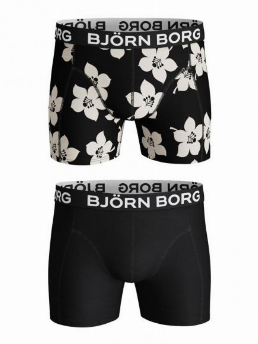 Bj rn Borg Core Shorts - 2 pack zwart beauty