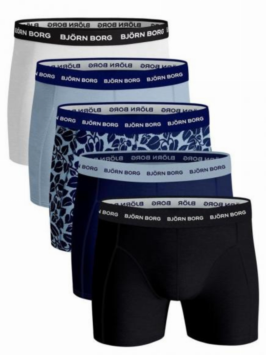 Bj rn Borg Ess Cotton Short - 5 pack multipack 3