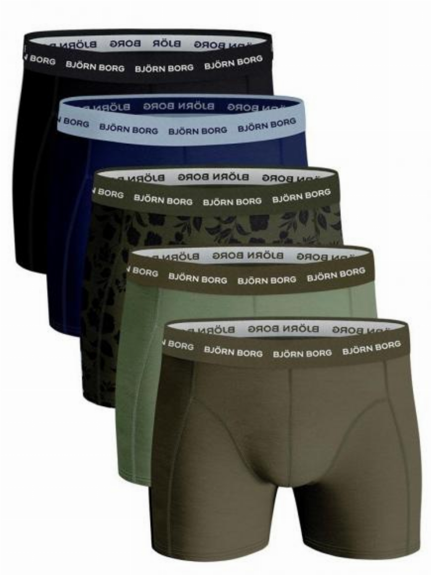 Bj rn Borg Ess Cotton Short - 5 pack multipack 4
