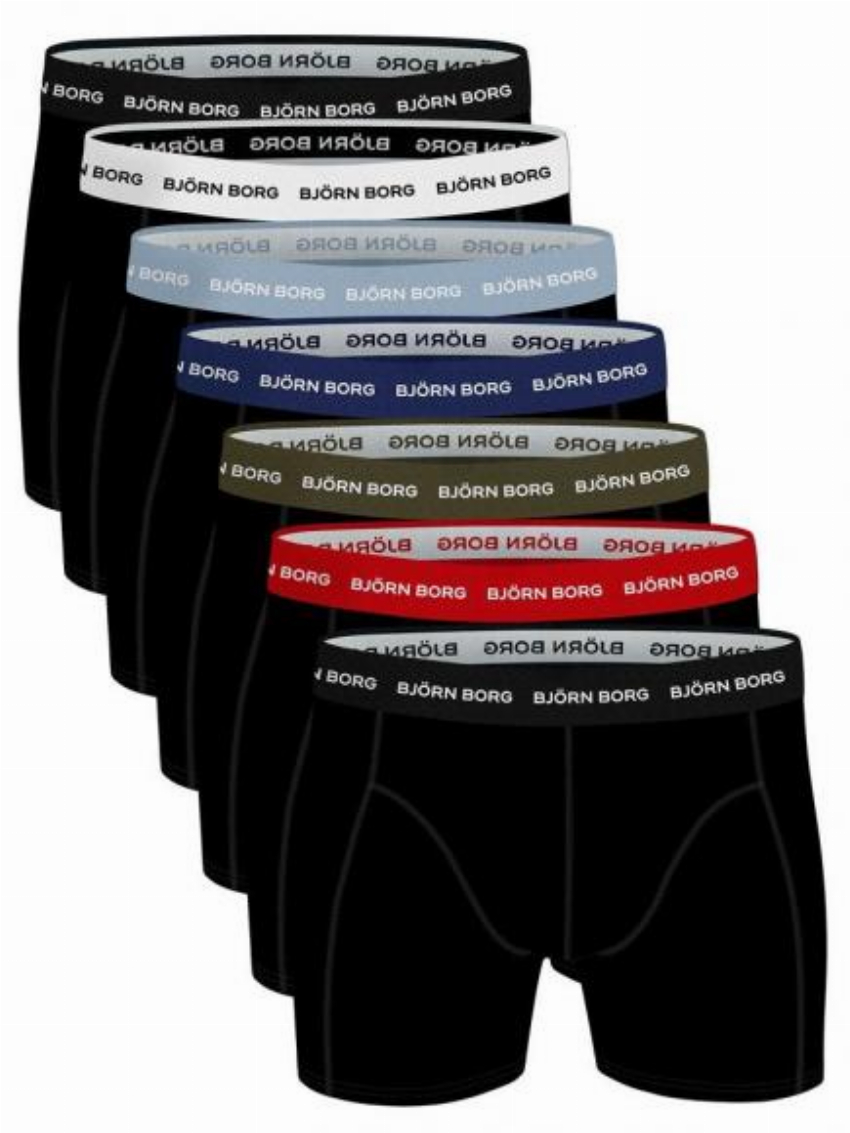 Bj rn Borg Ess Cotton Short - 7 pack multipack 2