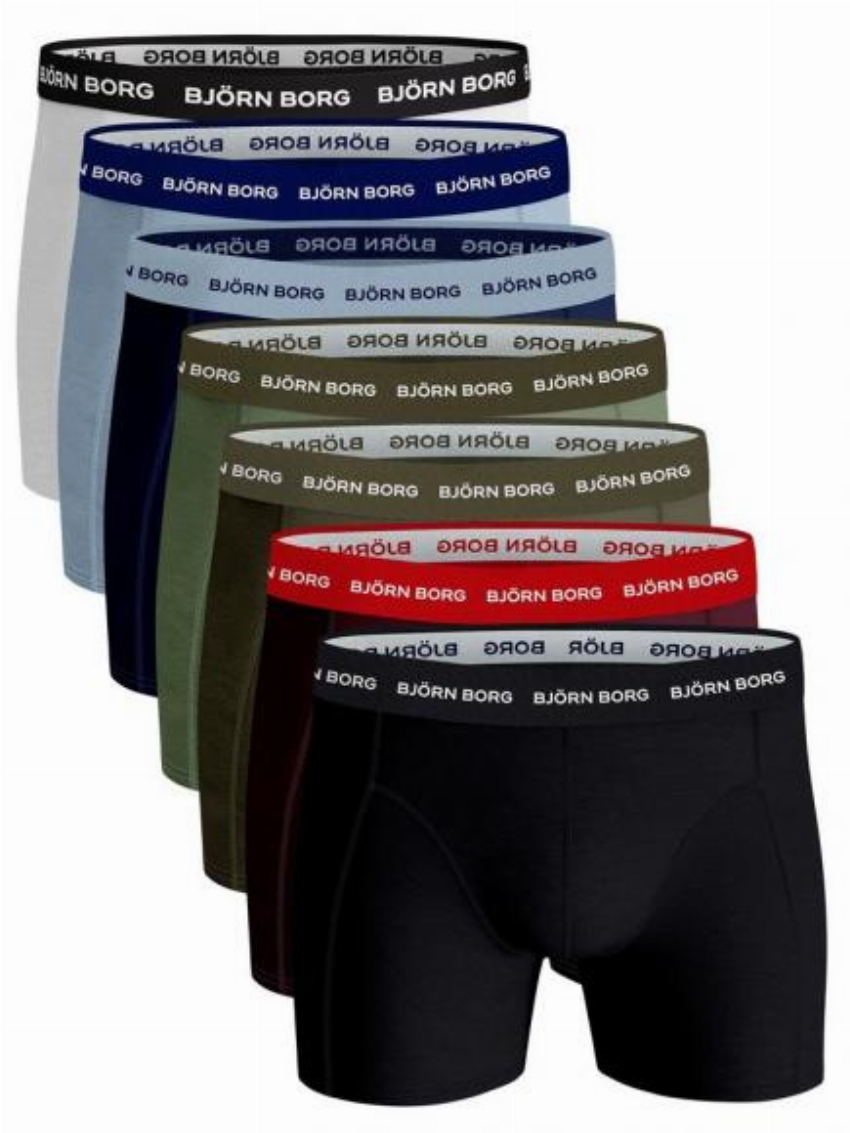 Bj rn Borg Ess Cotton Short - 7 pack multipack 3
