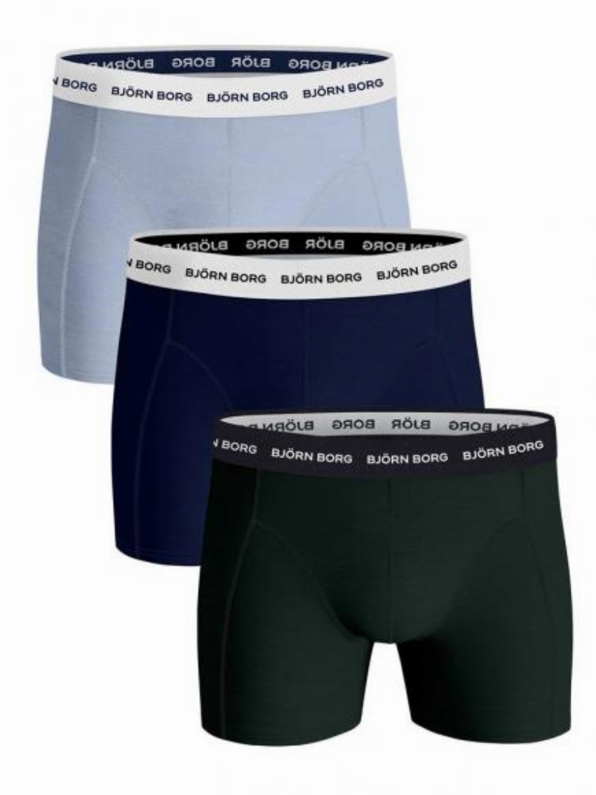 Bj rn Borg Ess Cotton Shorts - 3 pack multipack 2
