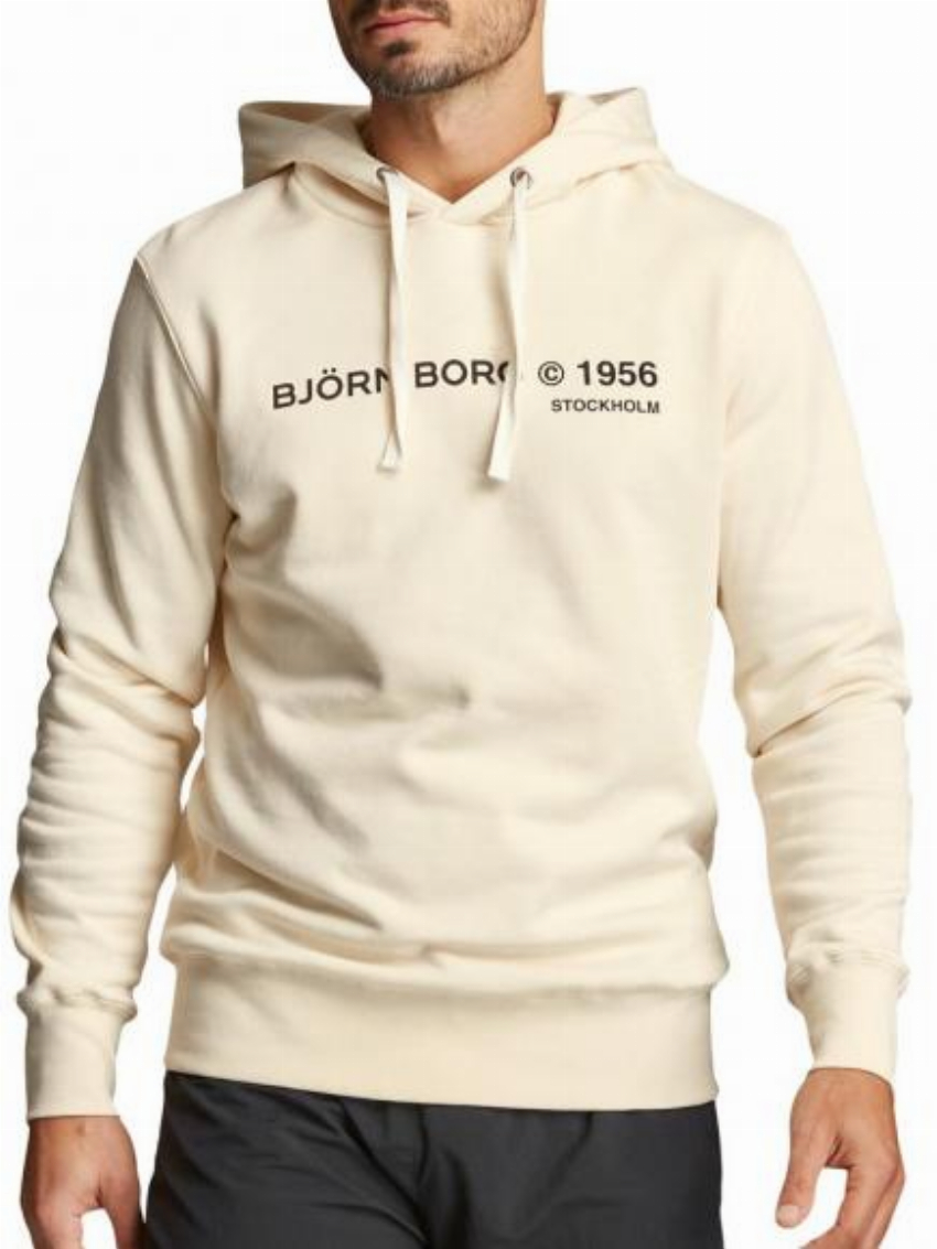 Bj rn Borg Hoody - Sthlm whitecap gray