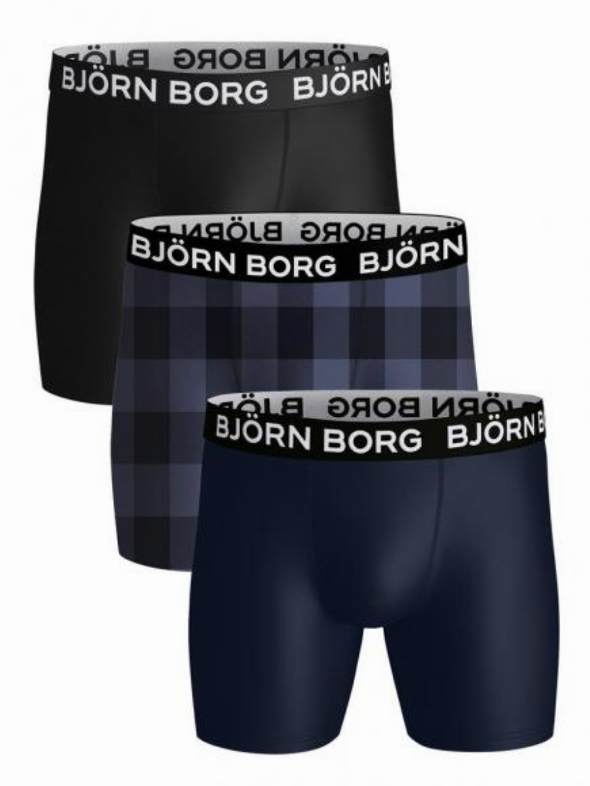 Bj rn Borg Performance Short - 3 pack multipack 3