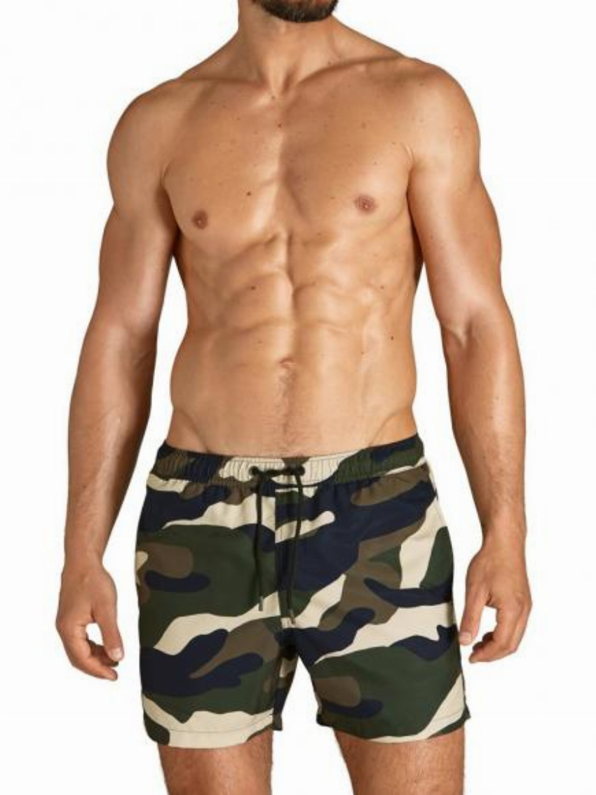 Bj rn Borg Swim Shorts - Sylvester Groen Zwart