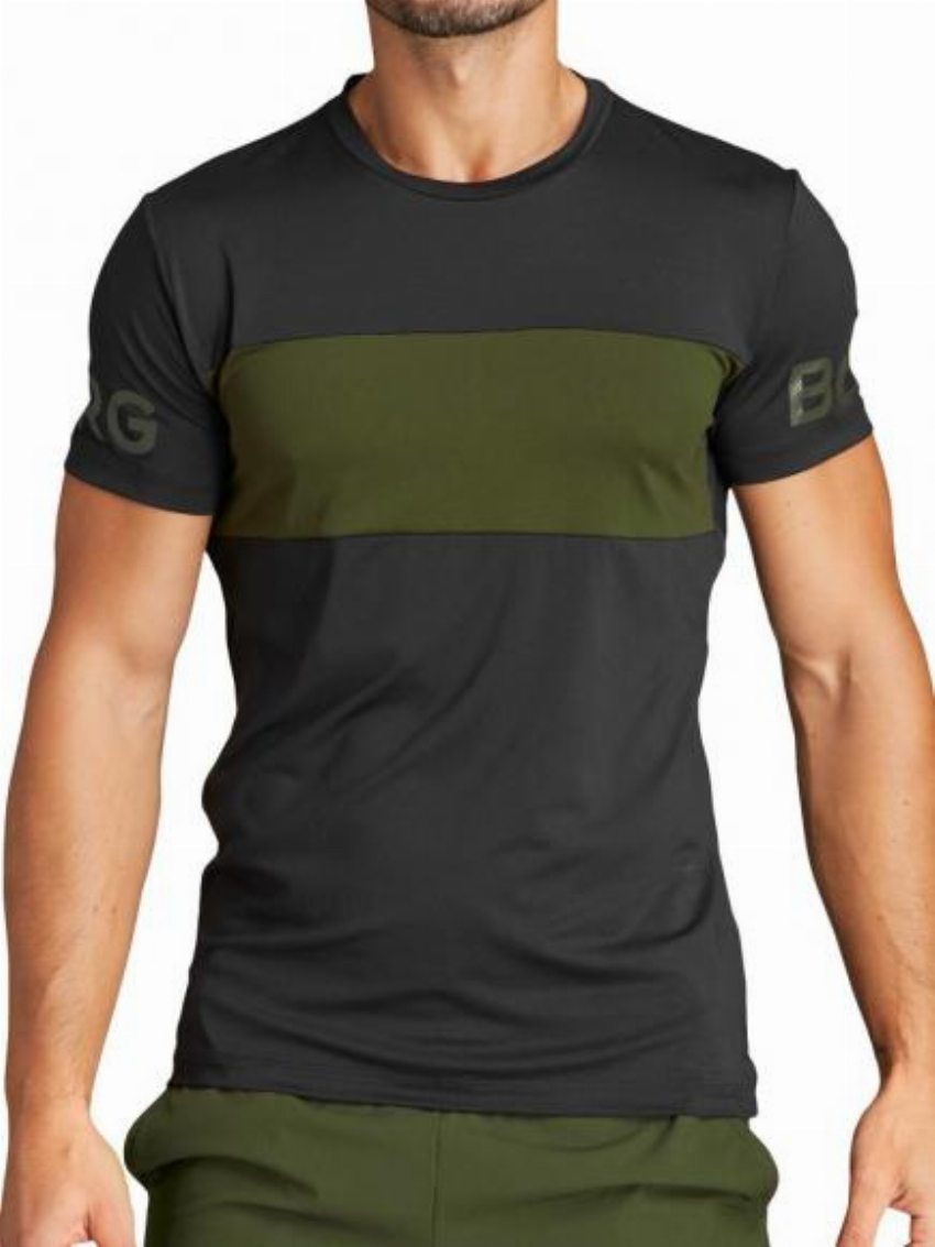 Bj rn Borg T-Shirt - Borg Stripe zwart beauty