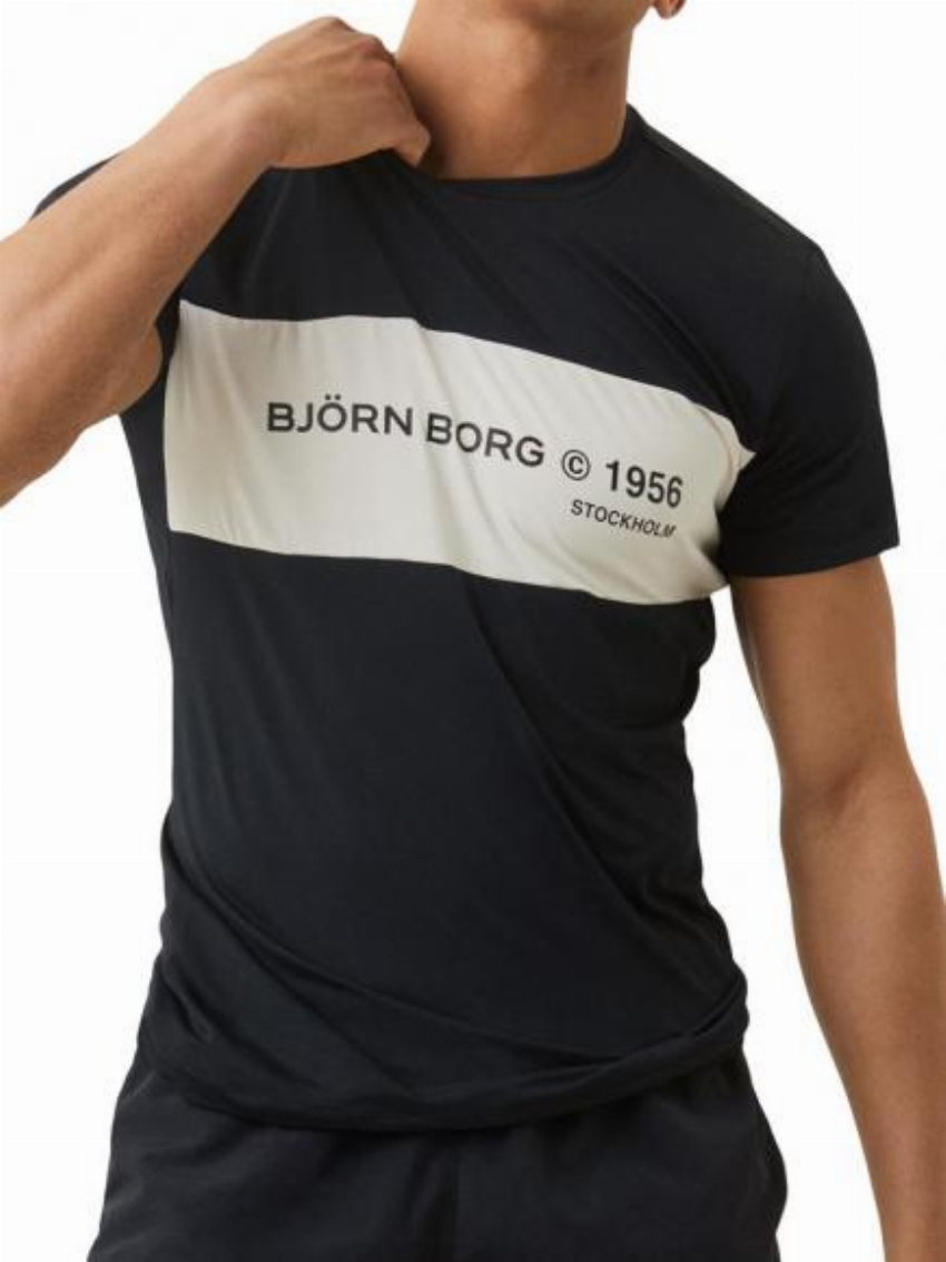 Bj rn Borg T-Shirt - Sthlm Blocked zwart beauty