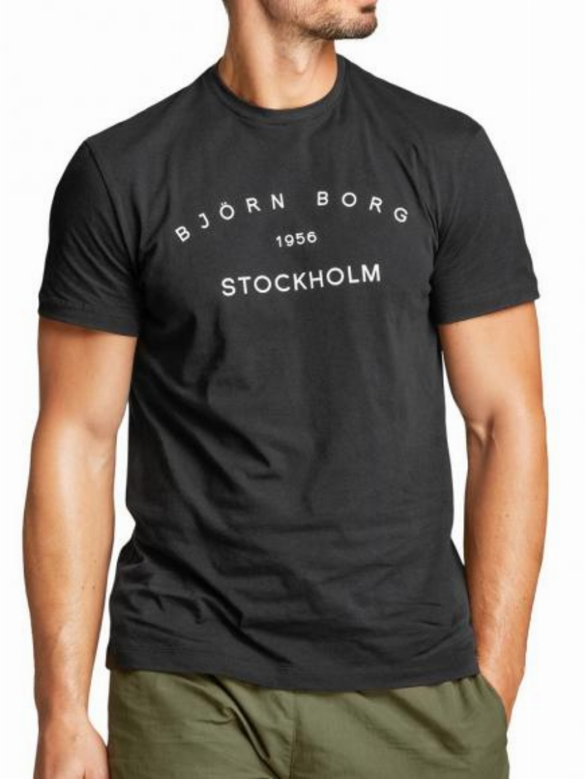 Bj rn Borg T-shirt - Sthlm zwart beauty