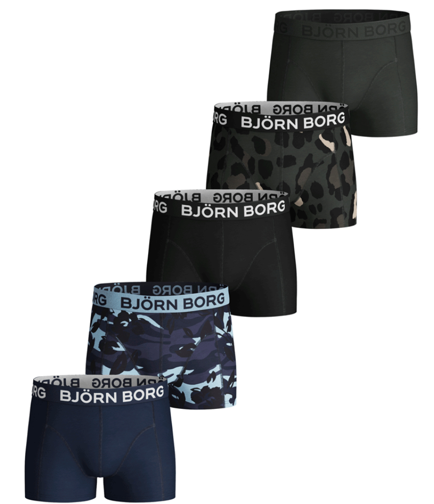 Bjorn Borg boxershort boys Camo floral 5-pack