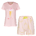 By Louise By Louise Dames Pyjamasets Rosa