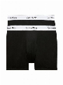 Calvin Klein 2p Boxer Briefs - Modern Ctn Stretch Zwart