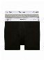 Calvin Klein 2p Boxer Briefs - Modern Ctn Stretch zwart heather grijs