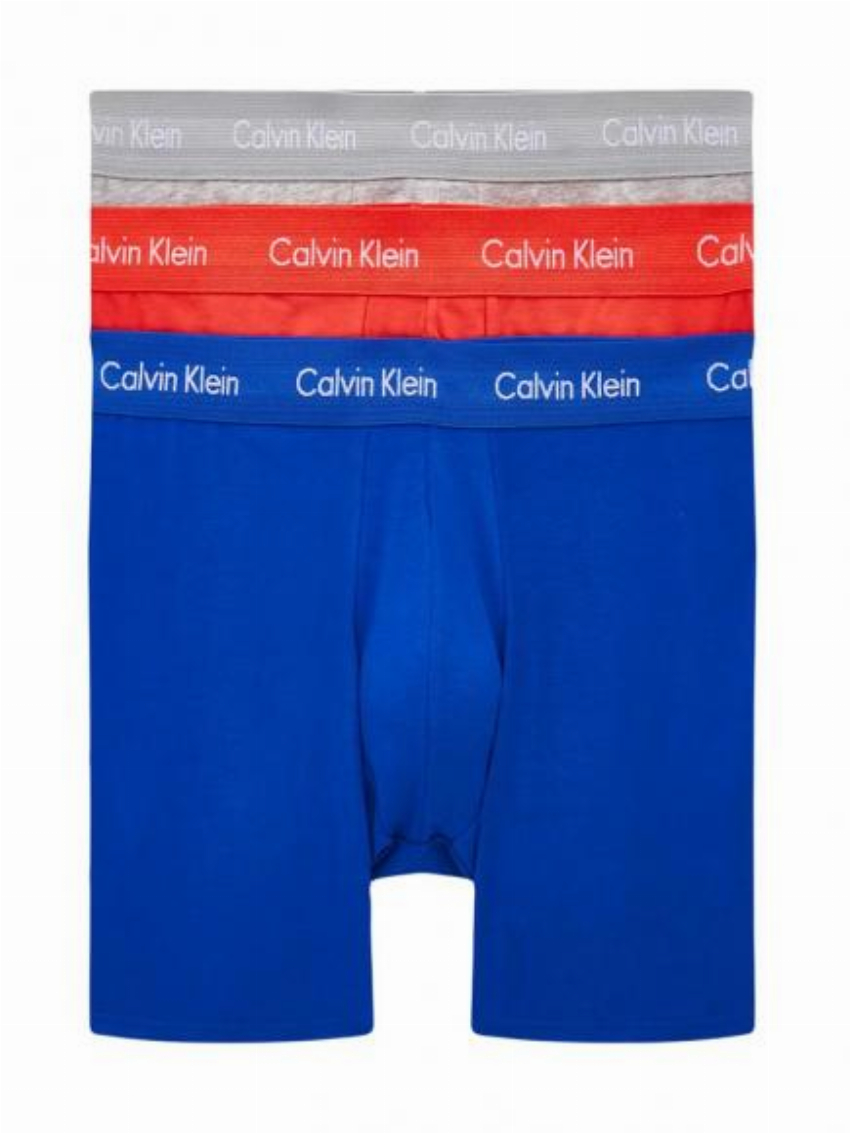 Calvin Klein 3p Boxer Brief - Cotton Stretch wiz