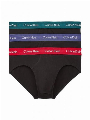 Calvin Klein 3p Hip Brief - Cotton Stretch whj