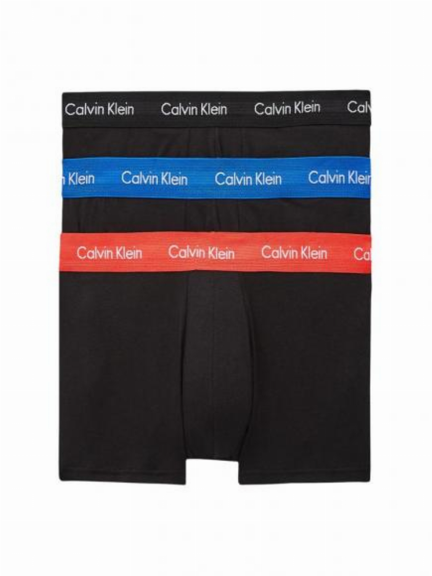 Calvin Klein 3p Low R Trunk - Cotton Stretch m9x