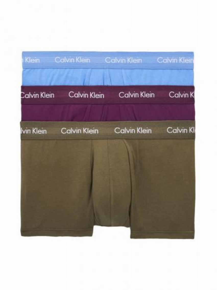 Calvin Klein 3p Low R Trunk - Cotton Stretch whf