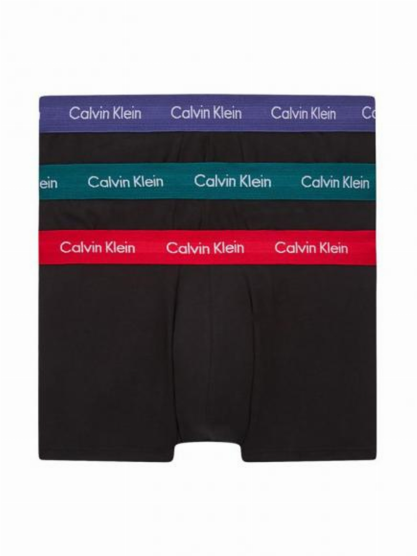 Calvin Klein 3p Low R Trunk - Cotton Stretch whj