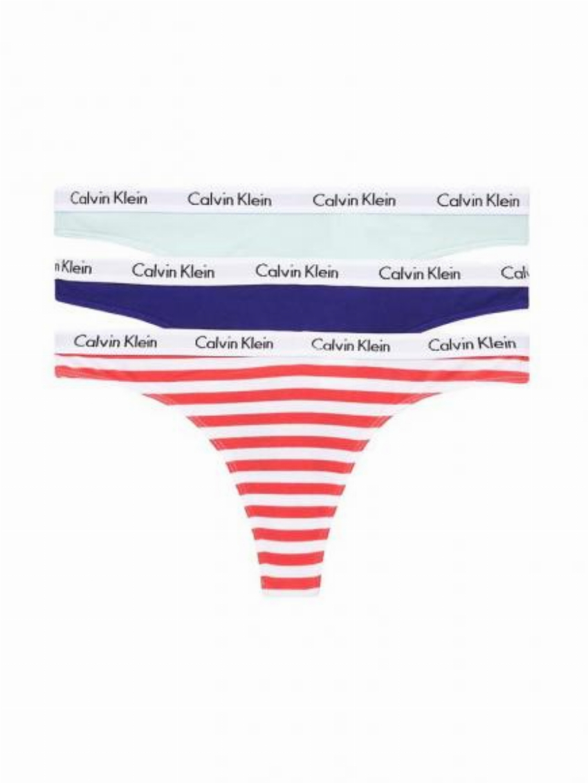 Calvin Klein 3p Thong - Carousel w5n