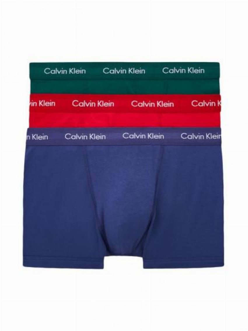 Calvin Klein 3p Trunk - Cotton Stretch wie