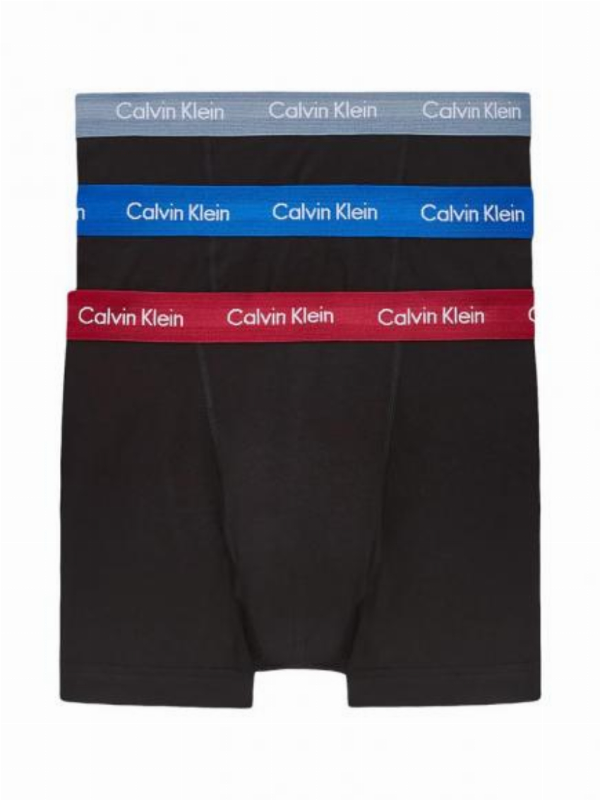 Calvin Klein 3p Trunk - Cotton Stretch wig